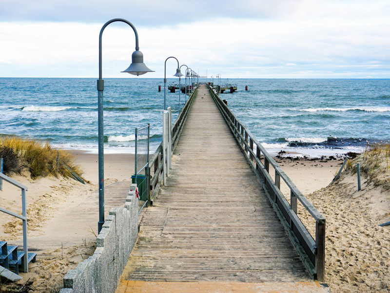 Seebrücke in Göhren Seebrücke in Göhren